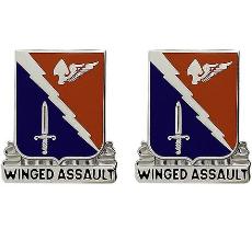 229th Aviation Regiment Unit Crest (Winged Assault)